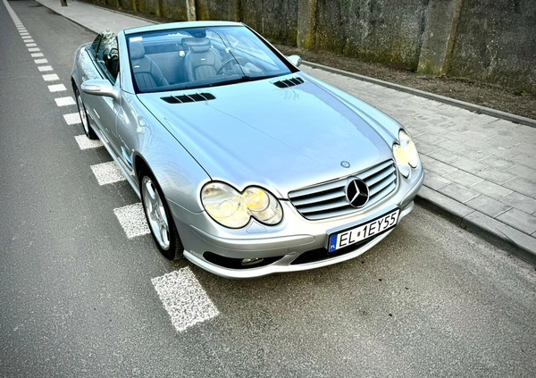 Mercedes-Benz SL cena 128000 przebieg: 139000, rok produkcji 2004 z Łódź małe 781